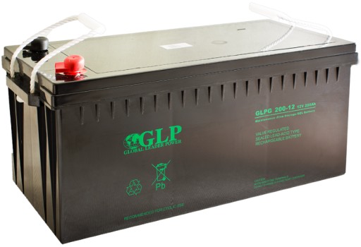 Аккумуляторная батарея гель-гель glpg 200ah 12v glpg200-12 glpg200 источник питания