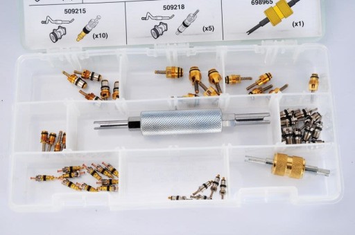 КОМПЛЕКТ КЛАПАНІВ КЛИМ./ 45PCS / 2X КЛЮЧ ВКЛ