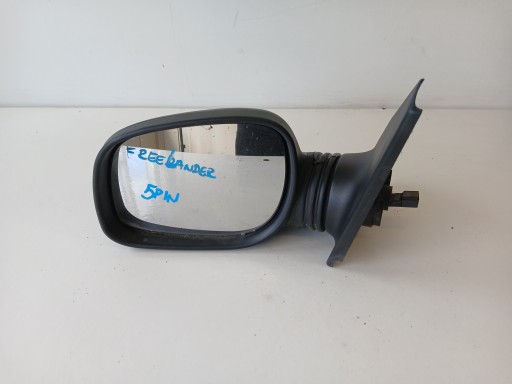 LAND ROVER FREELANDER e SPECCHIETTO RETROVISORE sinistro 5 PIN nero