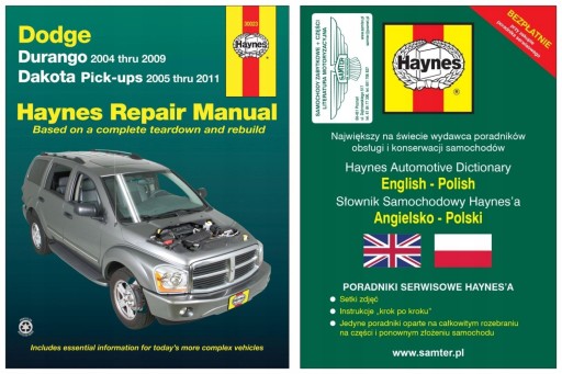 Dodge Durango Dakota 2004-2011 руководство Haynes