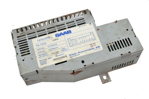 amplifier RADIA AMP below seat SAAB 93 9-3 II 02-06 12757370 * SPRAWNY *