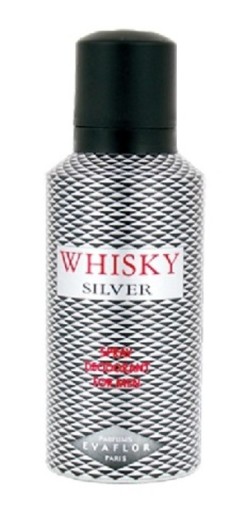 evaflor whisky silver dezodorant w sprayu 150 ml   