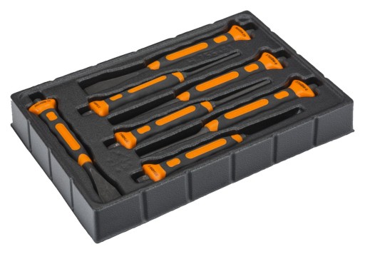 НАБІР З 7 КЛАДНИХ ДОЛОЛ З ДВОКОМПОНЕНТНОЮ РУЧКОЮ BAHCO