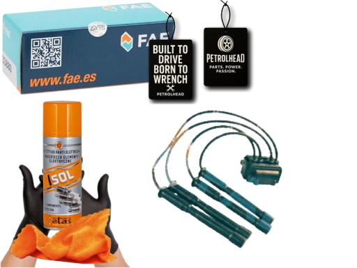 FAE80206#ECS-PCP+K - Катушка зажигания renault fae #petrolhead pro+ kit4