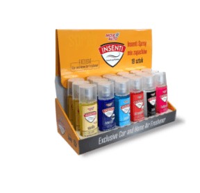 INSENTI FRAGRANCE SPRAY MIX FRAGGRANCE - НАБІР 18 ШТ