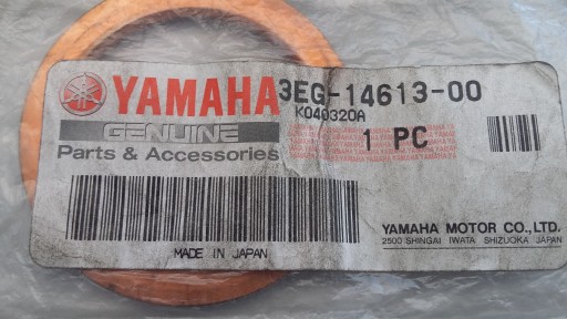 YAMAHA УПЛОТНИТЕЛЬ 3EG1461300 изображение 1