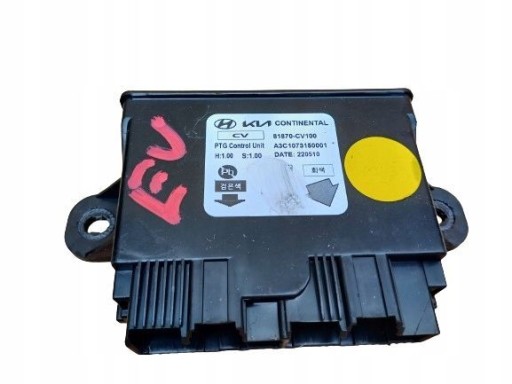 Модуль контроллера kia ev6 22r 81870-cv100