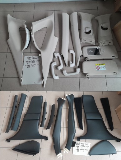 85835-T1500NNB 85838-T1500 - GENESIS G80 II 2020-пост обшивка стійки планка