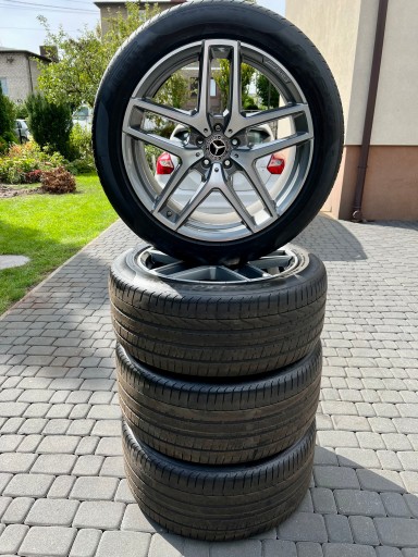 Mercedes GLE GL ALU диски 21 дюйм шини TPMS AMG