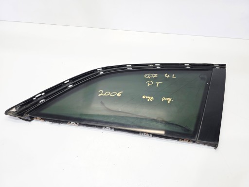window bodywork right rear part ORYG. PRZYCIEMNIANA AUDI Q7 4L 4L0845300B 2006R