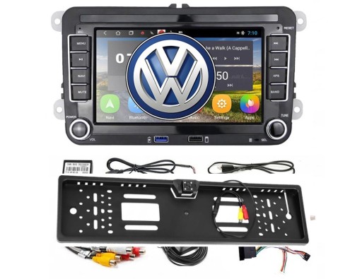 Радіо 2 DIN VW PASSAT B6 B7 GOLF 5 6 MK5 ANDROID