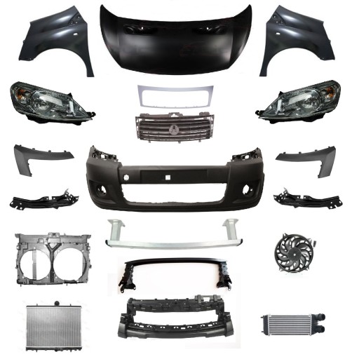 1497799080 - SCUDO 07-12 ПЕРЕДНИЙ КАПОТ РЕМЕННИЙ ЛАМПА КРИЛО БАМПЕР