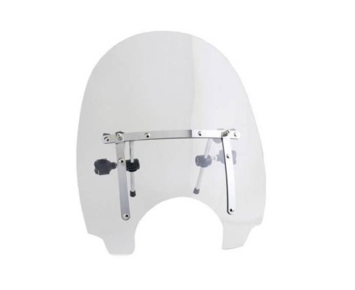 WS-4-JASNA - БОЛЬШОЕ ЛОБОВОЕ СТЕКЛО МОТОЦИКЛА ЯРКОЕ ДЛЯ РУЛЕЙ CHOPPER