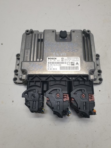 Компьютерный контроллер двигателя citroen c3 picasso 1.4 vti 9666235880