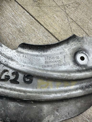 BMW G20 G22 G23 G26 G42 kryt TARCZY brzdové