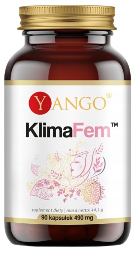Yango KlimaFem menopauza červená ďatelina šafran šalvia 90 kapsúl