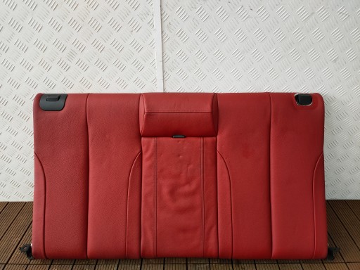 BMW 4 F33 CABRIO 14-19 Sitz hinten OPARCIE heck rote Leder OE