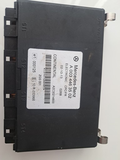 Контролер mercedes atego ii cpc fr a0034463502