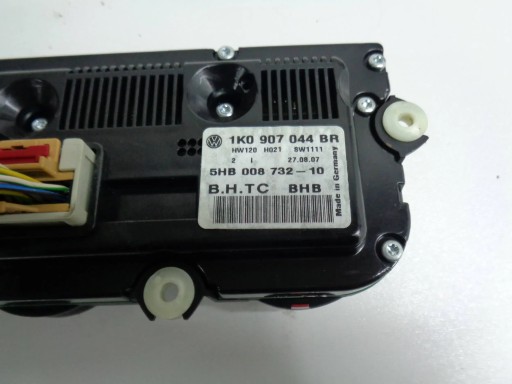 VW GOLF V JETTA CONTROL PANEL OF THE AIR CONDITIONING AIR CONDITIONING DEVICES 1K0907044BR 08R