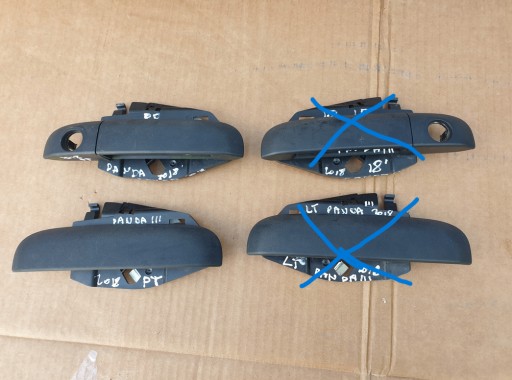 handle door FIAT PANDA III 3 2012