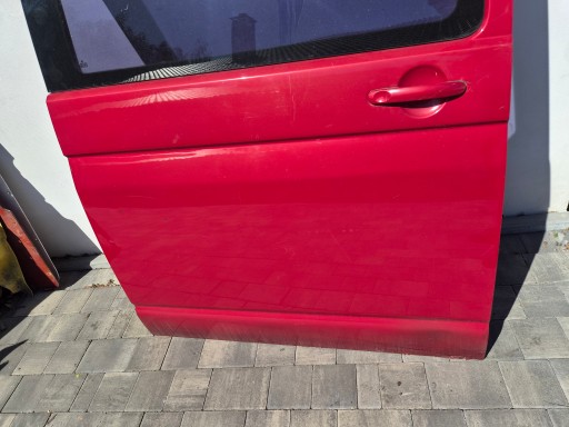 VW T5 T5 LIFT T6 door sliding right red