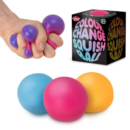 Антистрес Gniotek COLOR CHANGE SQUISH BALL Pink