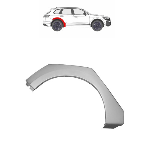 Autobig-15119 - Ремонт заднего крыла HONDA FR-V 05-09 P