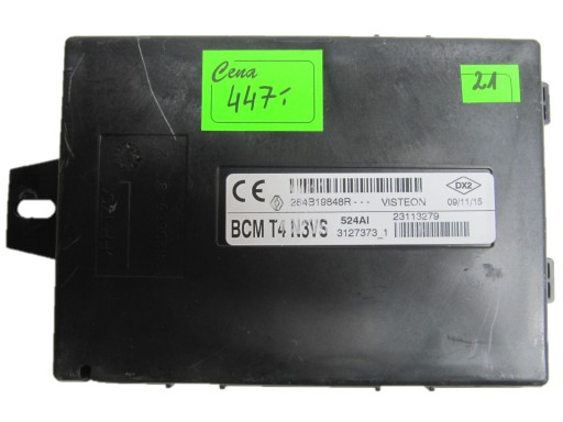 23113279 - RENAULT CAPTUR КУЗОВНОЙ МОДУЛЬ BSI BCM T4 284B19848R
