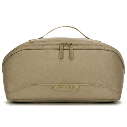 Kosmetyczka Wittchen Travel 56-3S-702-80 dwukomorowa oliwkowa