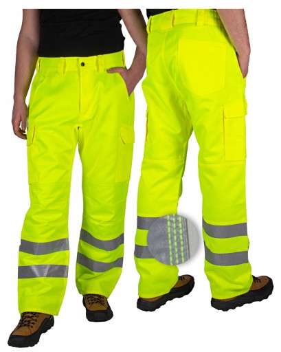 Рабочие брюки Мужские светоотражающие до талии 34 м