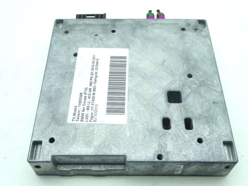 Bmw 6 m6 f13 купе 10-18 модуль контролера телевізора 9340359 65.50-9340359