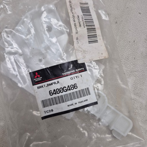 MITSUBISHI SPACE STAR II support holder of a bumper front front 6400G486