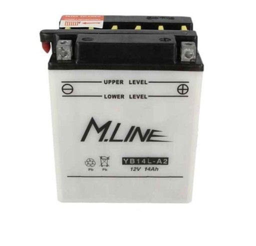 Акумулятор M. Line 12V 14AH 190A P + YB14L-A2