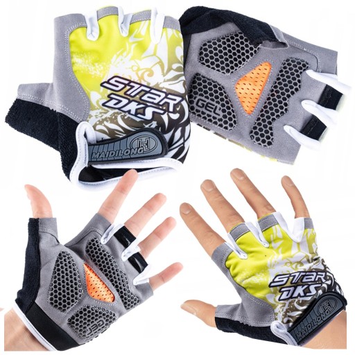 Велорукавички Stator XL різнокольорові