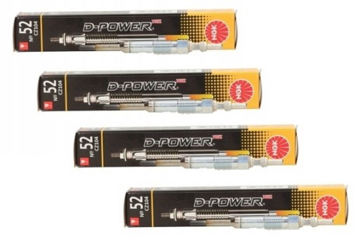 4 свечи накаливания ngk d-power52 9826 *комплект*