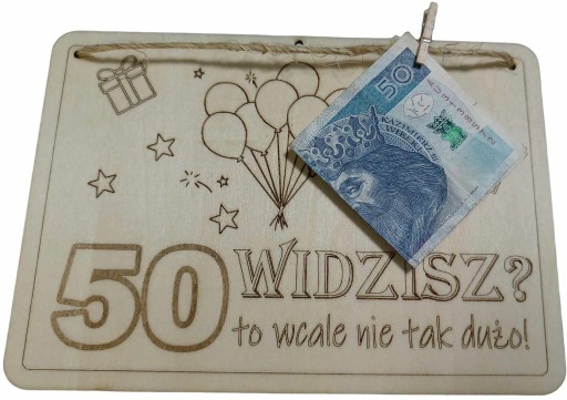 ПОДАРУНОК НА 50 РІЧЧЯ КОНВЕРТ ГРОШОВІ ПОБАЖАННЯ