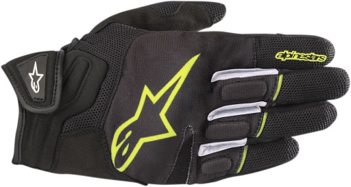 МОТОЦИКЛЕТНІ РУКАВИЧКИ ALPINESTARS ATOM BK/YL L