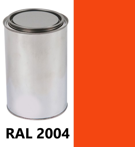 RAL 2004 МАТОВАЯ 05-08% ГРУНТОВКА-ЭМАЛЬ 2В1 ПОЛИУРЕТАН 2:1 1л