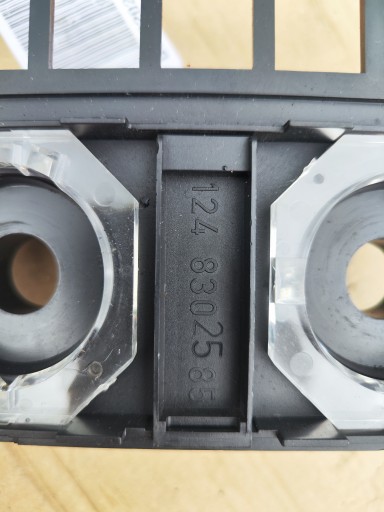 PANEL OGRZEWANIA klími MERCEDES W124 1248302585