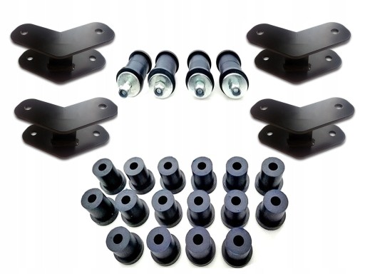 OG5-473, OG1-520 - Подвески пружинные + полибуши 2 дюйма suzuki samurai