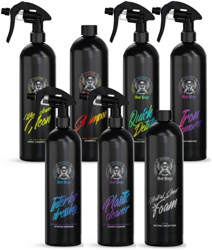 RR Customs RRC Погані хлопці Мега набір автомобільної косметики в подарунок