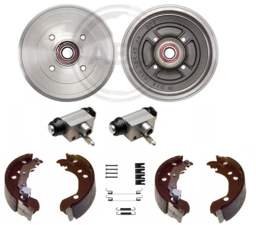 Барабани щелепи циліндрів RENAULT CLIO III MODUS