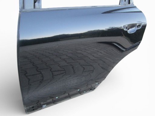 Tür hinten heck links Porsche Cayenne II 958 7P5 92A schwarze C9X Oryg.