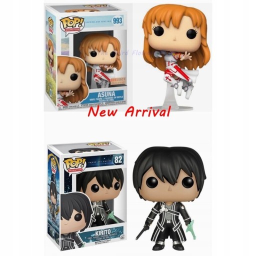 Funko POP Anime: Sword Art Online Kirito Action Figure