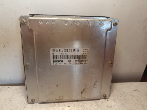 Контроллер двигателя mercedes c class w203 2.2 cdi a6111537879 0281011002