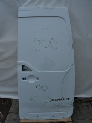 Tür rechts heck RENAULT MASTER II