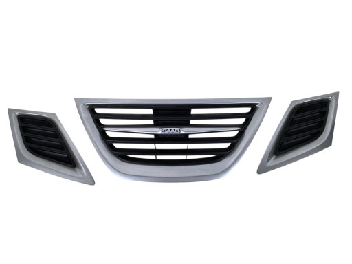 SAAB 93 9-3 II LIFT FL 2008 griglia completa CHROM 3SZT. originale. 12765507