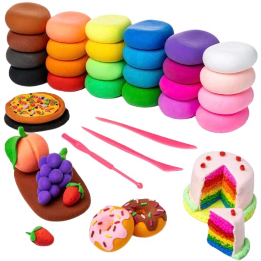 Senso Polymer Clay Foam Dough Clay 24шт