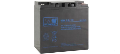 Гелевый/agm аккумулятор mw power mw 22-12 12 в 22 ач