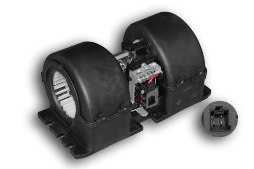 МОТОР ВЕНТИЛЯТОРА MAN TGA 24 В + КОРПУС 81.61930-6086